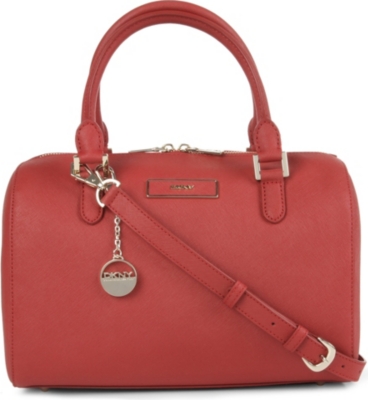 DKNY Saffiano leather satchel