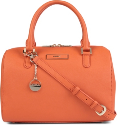 DKNY Saffiano leather satchel