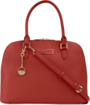 DKNY Saffiano leather satchel