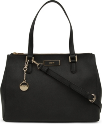 DKNY Saffiano leather tote