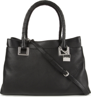 DKNY Crosby leather shopper