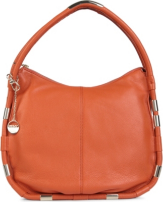DKNY Crosby large leather hobo
