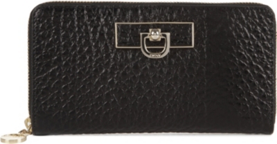 DKNY Pebbled leather wallet