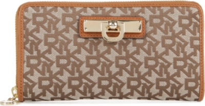 DKNY Town & Country Vintage zip-around wallet