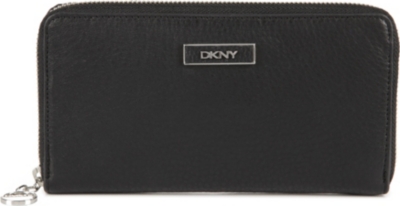 DKNY Large soft leather wallet