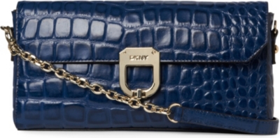DKNY Croco clutch