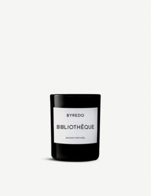 BYREDO: Bibliothèque scented candle 70g