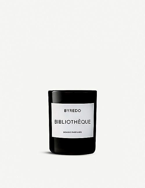 BYREDO: Bibliothèque scented candle 70g