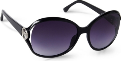 MICHAEL KORS Helena round-frame sunglasses (Black