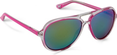 MICHAEL KORS Cicos round-frame sunglasses (Fuchsia