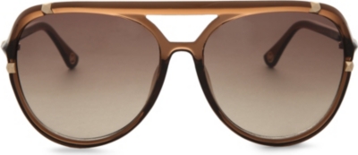 MICHAEL KORS Jemma Aviator-style sunglasses