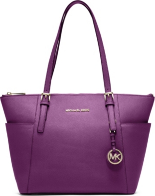 MICHAEL KORS Jet Set saffiano tote
