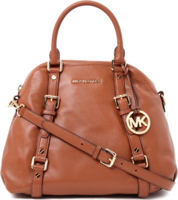 MICHAEL KORS Bedford large bowling satchel