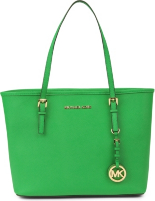 MICHAEL KORS Jet Set Travel small saffiano tote