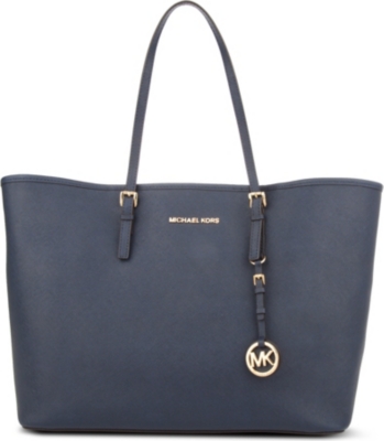 MICHAEL KORS Jet Set Travel medium saffiano tote