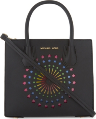 michael kors clear rainbow tote