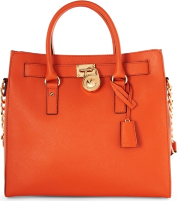 MICHAEL KORS Hamilton Saffiano leather tote