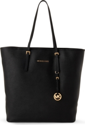 MICHAEL KORS Jet Set saffiano tote