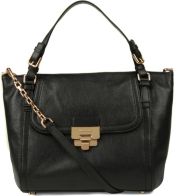 MICHAEL KORS Deneuve large leather shoulder bag