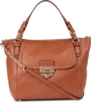 MICHAEL KORS Deneuve large leather shoulder bag