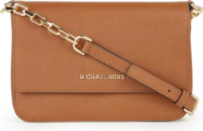 MICHAEL KORS Selma saffiano leather shoulder bag