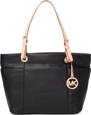 MICHAEL KORS Jet Set top-zip leather tote
