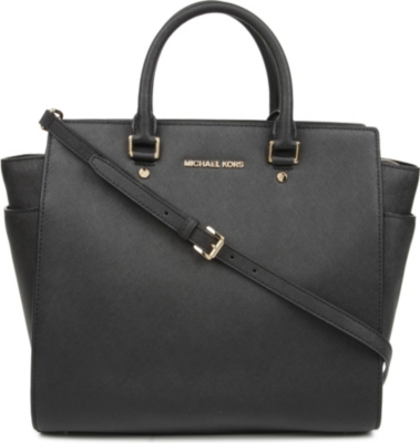 MICHAEL KORS Saffiano leather tote