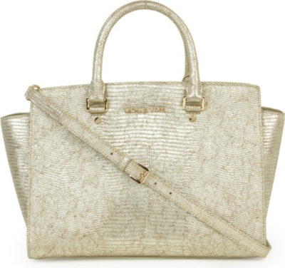 MICHAEL KORS Selma large top-zip satchel