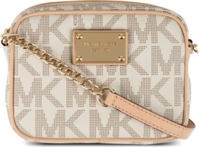 MICHAEL KORS Jet Set leather shoulder bag