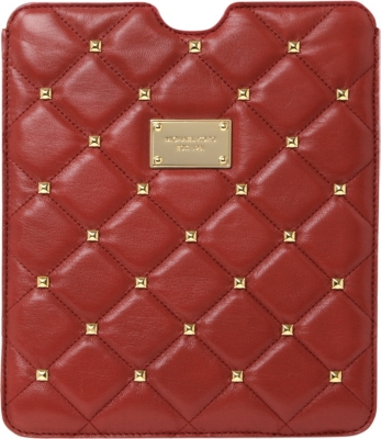 MICHAEL KORS Quilted studs iPad case