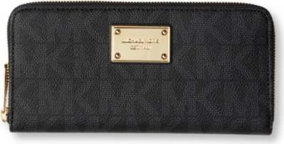 MICHAEL KORS Jet Set logo-print wallet