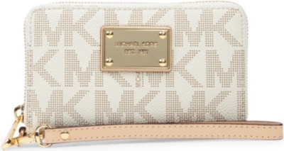 MICHAEL KORS Multifunctional logo-print phone case