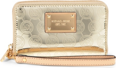 MICHAEL KORS Monogram phone card wallet