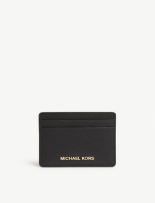 MICHAEL MICHAEL KORS Jet Set Travel card holder (Black