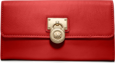 MICHAEL KORS Hamilton saffiano leather wallet