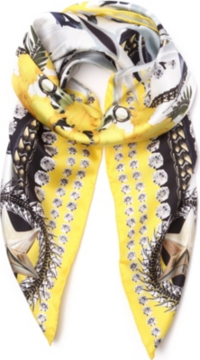 GIVENCHY Paradise Flowers silk scarf
