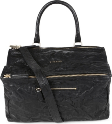GIVENCHY Pandora large washed leather across&ndash;body bag