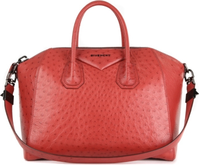 GIVENCHY Antigona medium ostrich tote