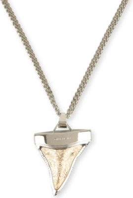 GIVENCHY Shark tooth pendant necklace
