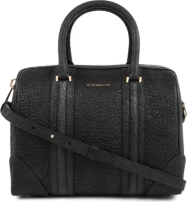 GIVENCHY Lucrezia medium pebbled-leather bowling bag