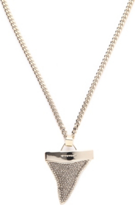 GIVENCHY Sparkle Shark Tooth pendant necklace