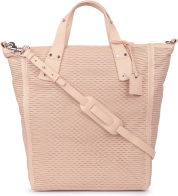 MCQ ALEXANDER MCQUEEN Stepney perforated leather tote