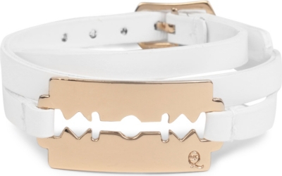 MCQ ALEXANDER MCQUEEN Triple wrap razor bracelet