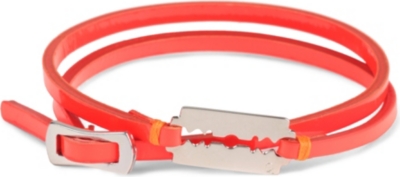 MCQ ALEXANDER MCQUEEN Mini razor wrap bracelet