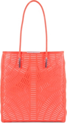 MCQ ALEXANDER MCQUEEN Slashed leather shopper