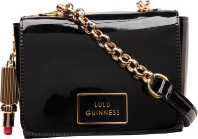 LULU GUINNESS Verity patent shoulder bag