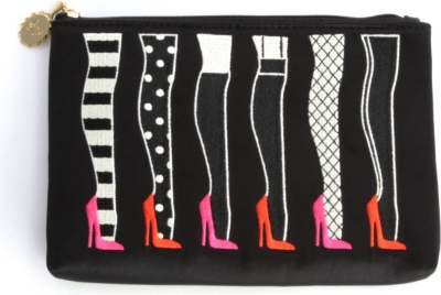 LULU GUINNESS Stockings satin pouch