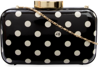LULU GUINNESS Fifi polka clutch