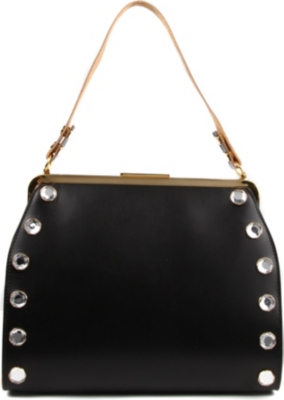 MARNI EDITION Bejewelled framed shoulder bag