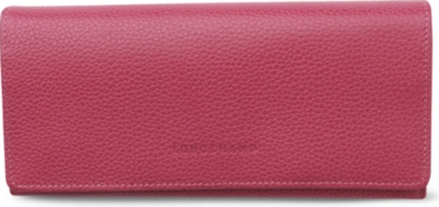 LONGCHAMP Veau Foulonn&eacute; leather purse